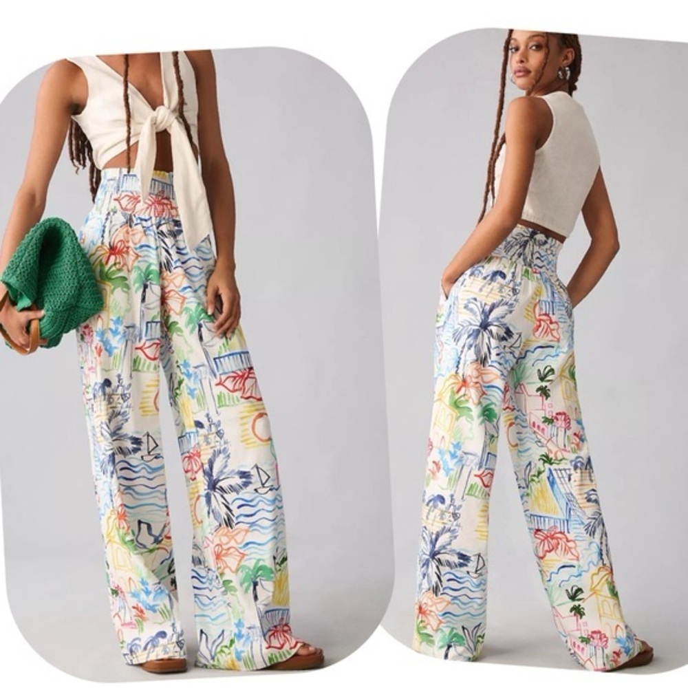 Corey Lynn Carter Wide Leg Pants size S